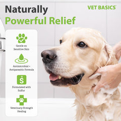 Revival Lime Sulfur Dip application sponge demonstrates easy, targeted treatment