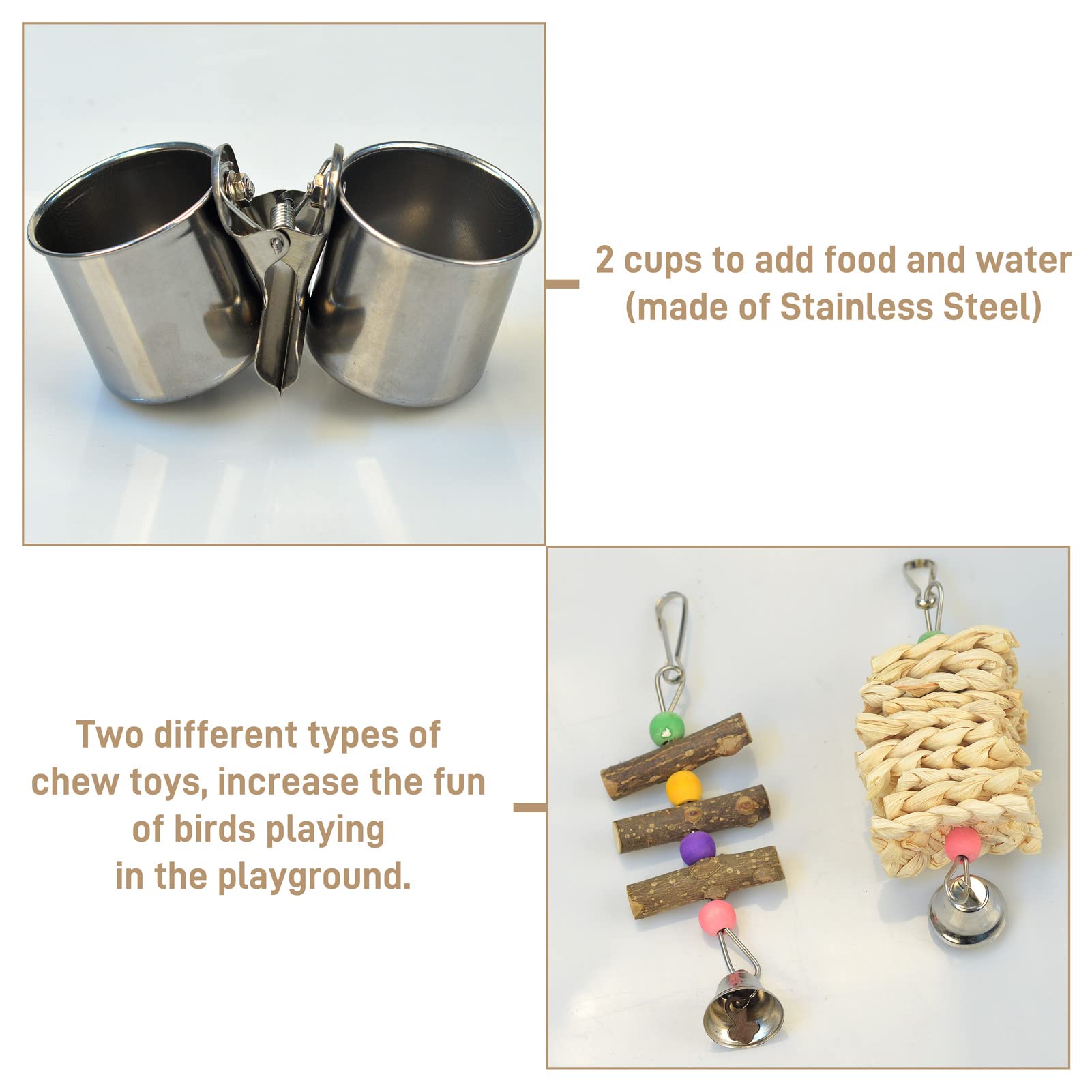 limio stainless steel cups for water and food—clean design and durability