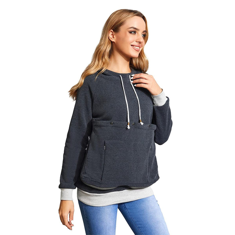 LINYUCHEN multi-pocket-design demonstrates convenient storage during outings.