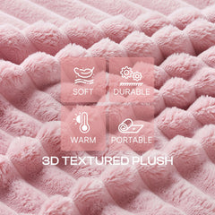 LINENLUX dog blanket displayed on a cozy bed for pet warmth and comfort.