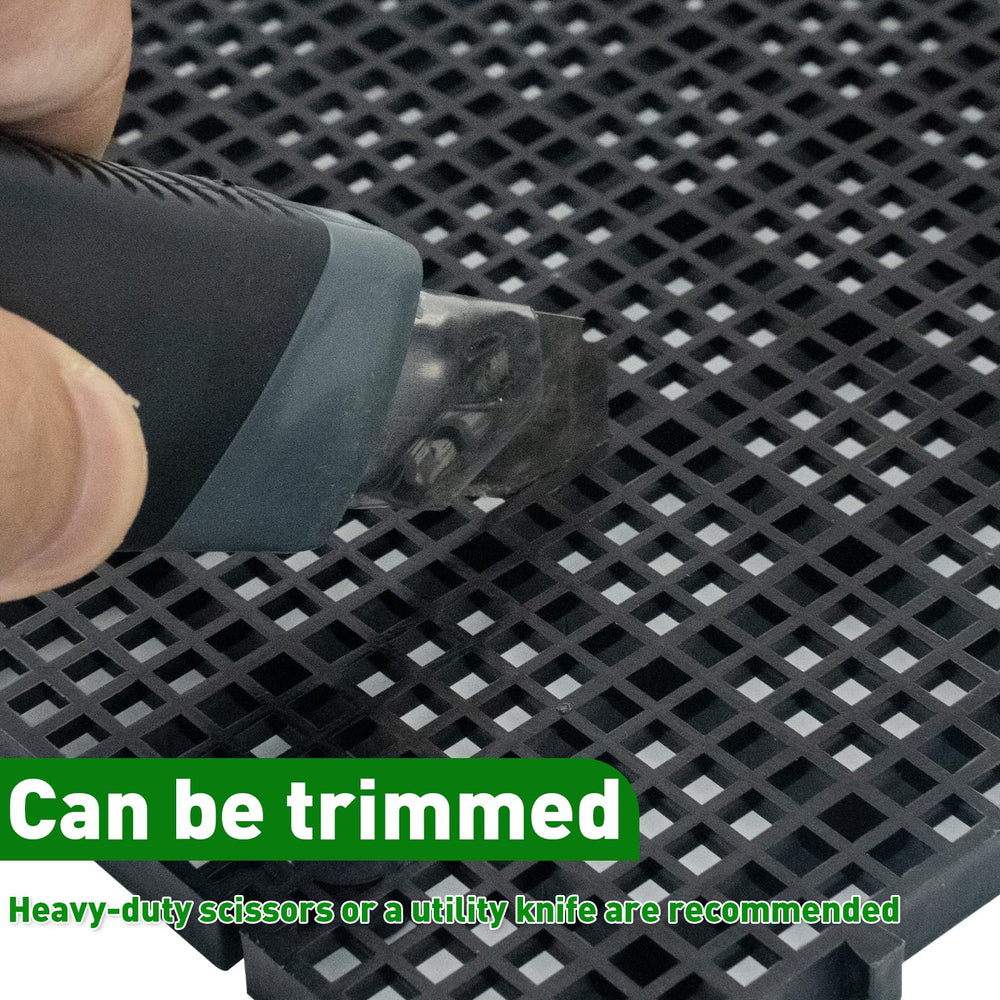 LINLAN aquarium grid bottom protection shields substrate with durable buoyant grid