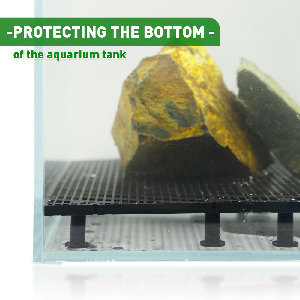 LINLAN aquarium grid DIY setup enables aquascaping and slope creation