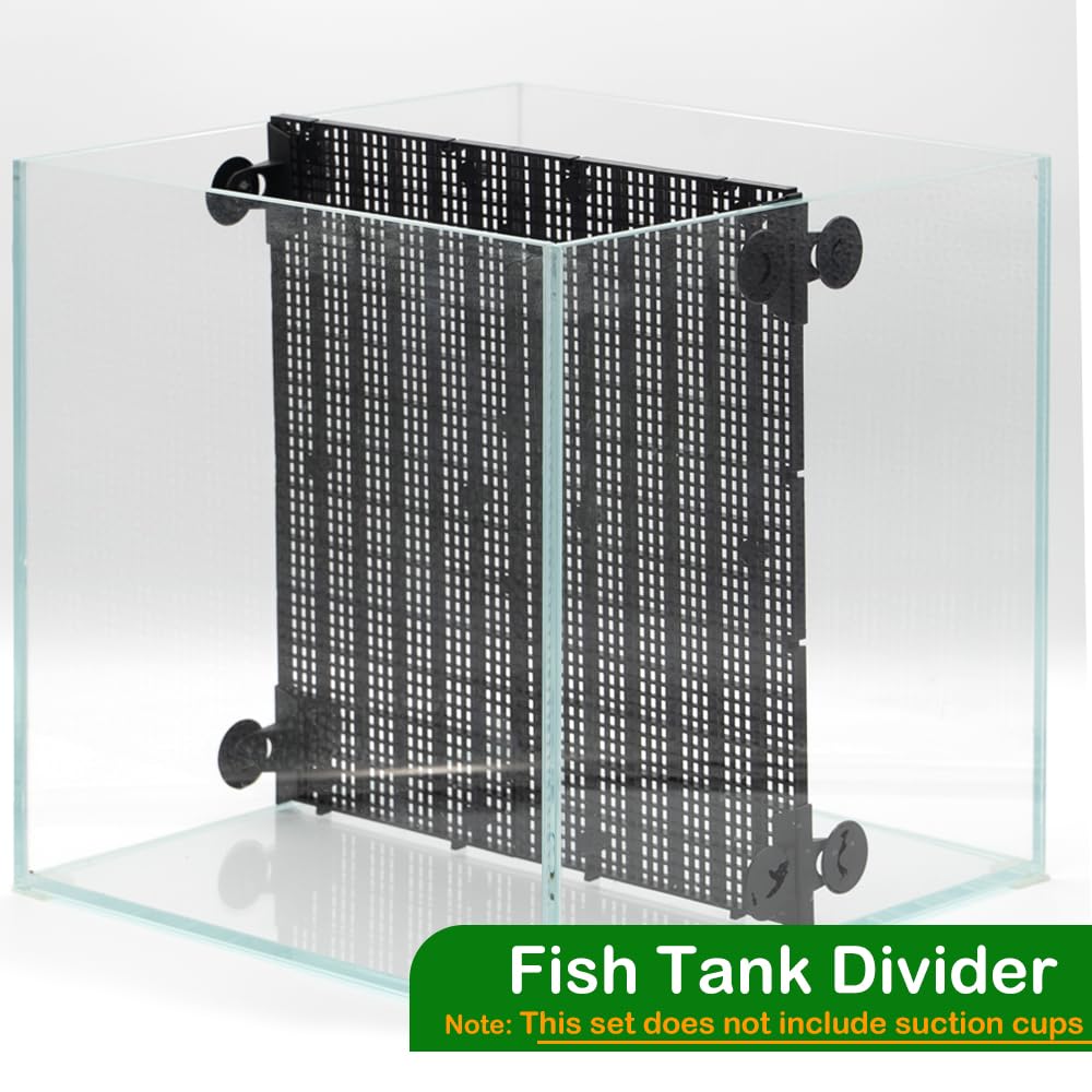 LINLAN aquarium grid supports isolation zones for safe breeding and habitat separation