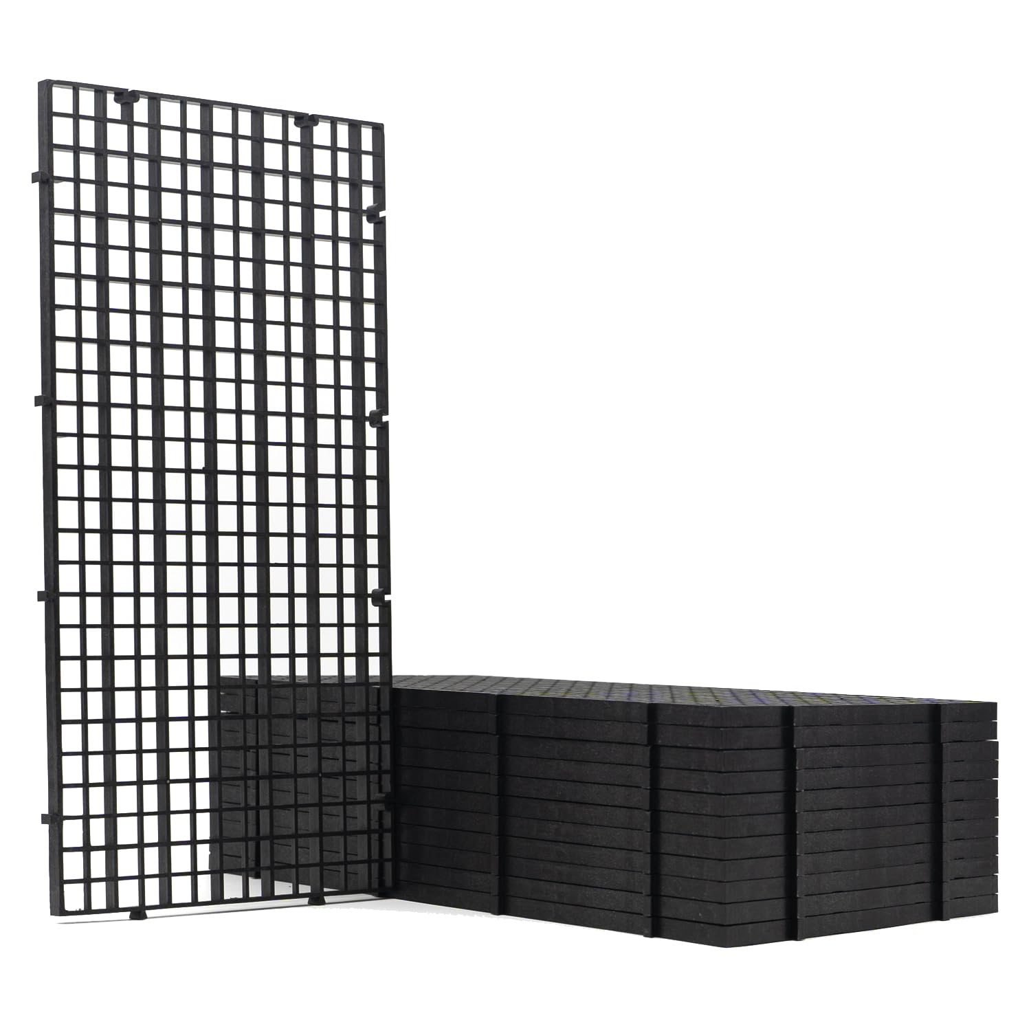 LINLAN aquarium grid large view showing sturdy divider for flexible tank layouts