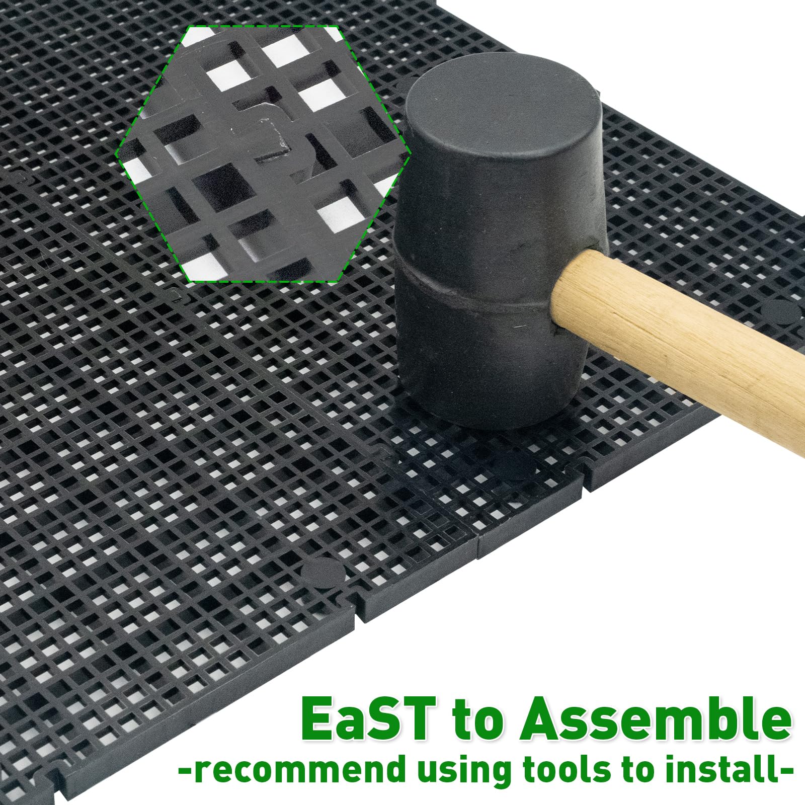 LINLAN egg crate filtration board supports flexible media layering and improved water flow