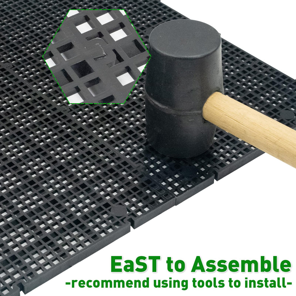 LINLAN egg crate filtration board supports flexible media layering and improved water flow