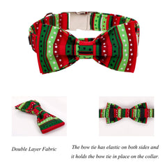 Lionet Paws Christmas collar pattern detail adds holiday flair for events.