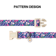 Lionet Paws floral daisy fleabane design detail adds stylish flair for outings