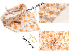 Lionheart Glory dog bandana adjustable tie-on demonstrates secure, comfy fit