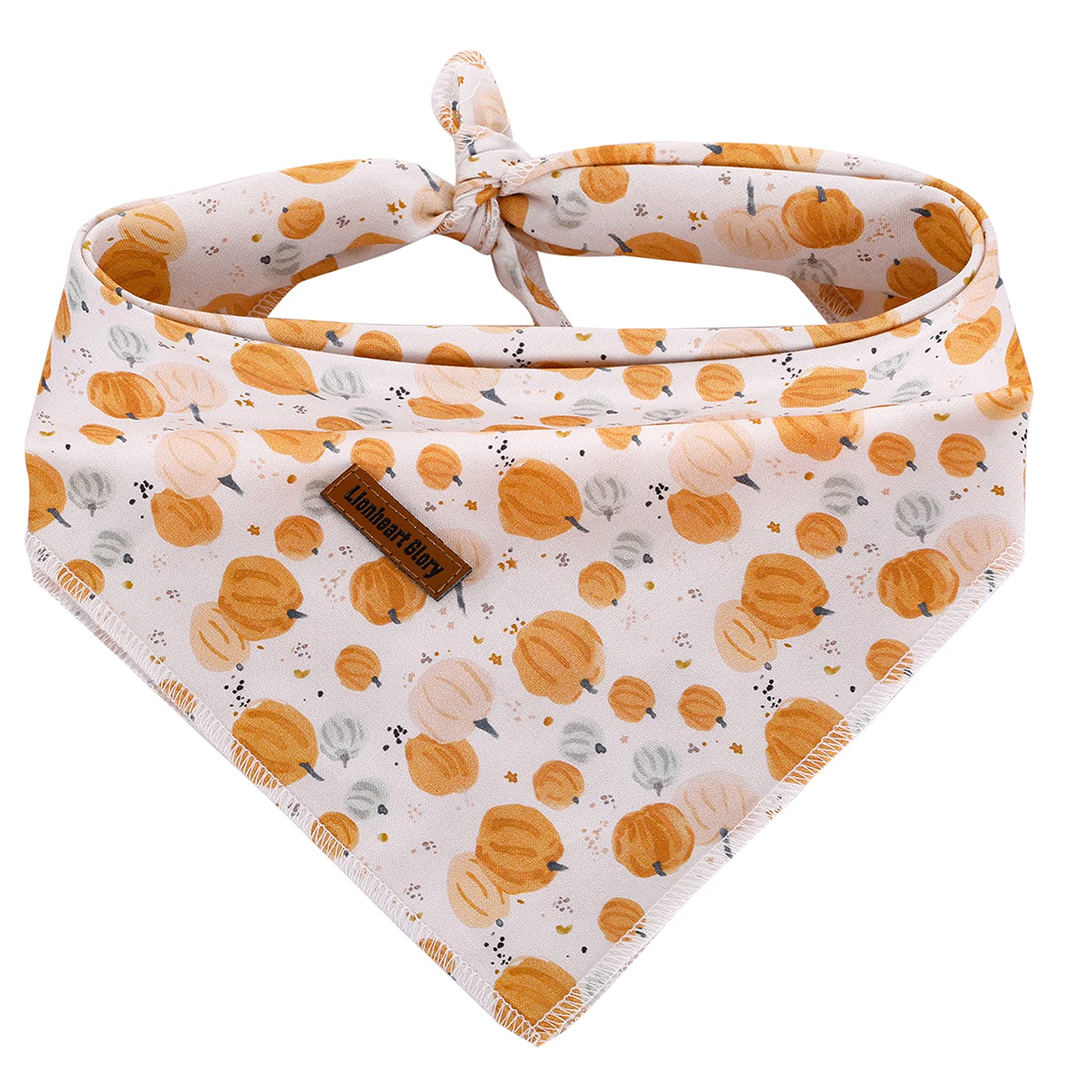 Lionheart Glory dog bandana soft cotton close-up for everyday comfortable wear