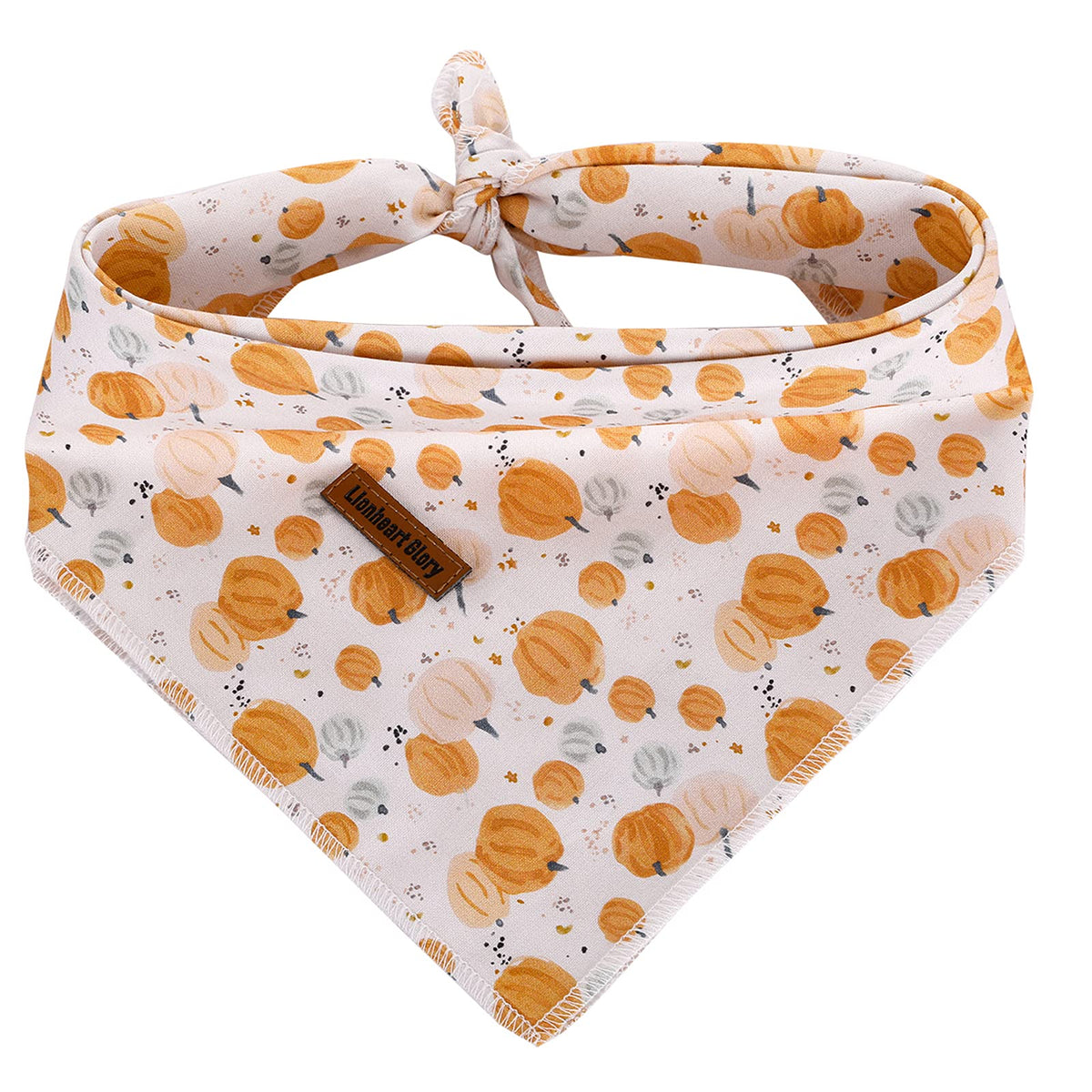 Lionheart Glory dog bandana soft cotton close-up for everyday comfortable wear