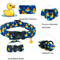 Lionheart glory adjustable dog collar strap shows secure fit for small to large dogs.