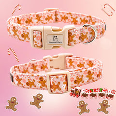 Lionheart glory handmade bow on collar adds cute, secure decorative detail.