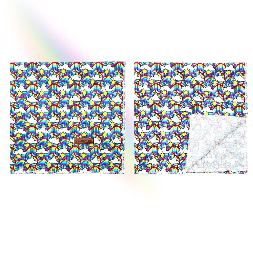 Lionheart glory Rainbow Dog Bandana size chart for comfortable daily wear