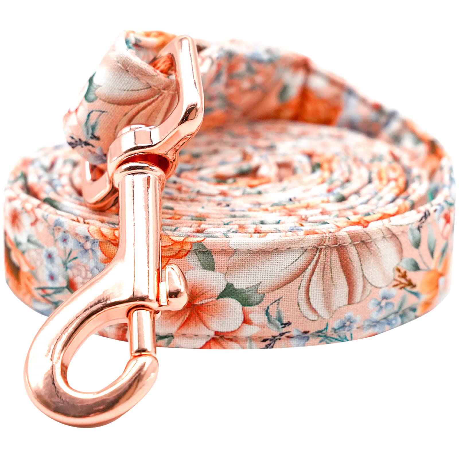 Lionheart glory strong dog leash floral close-up for daily walks and training