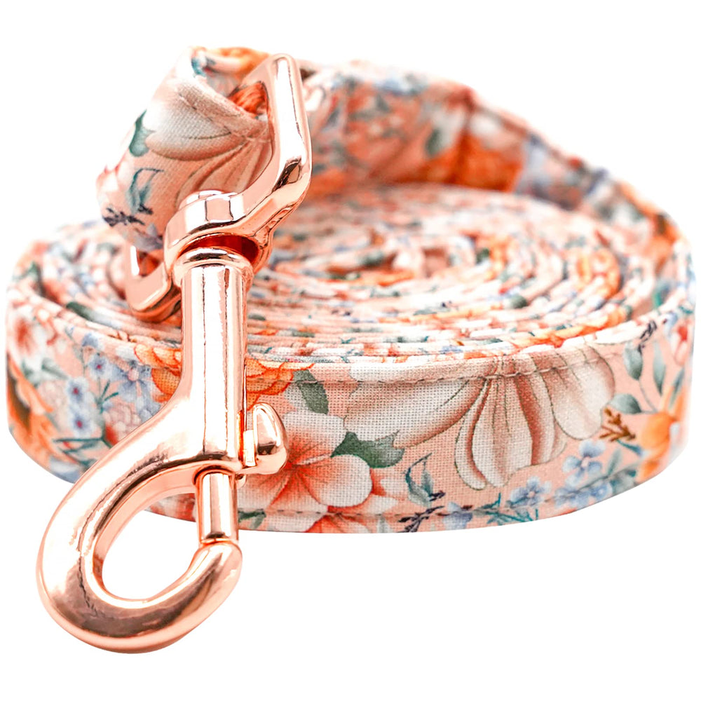 Lionheart glory strong dog leash floral close-up for daily walks and training
