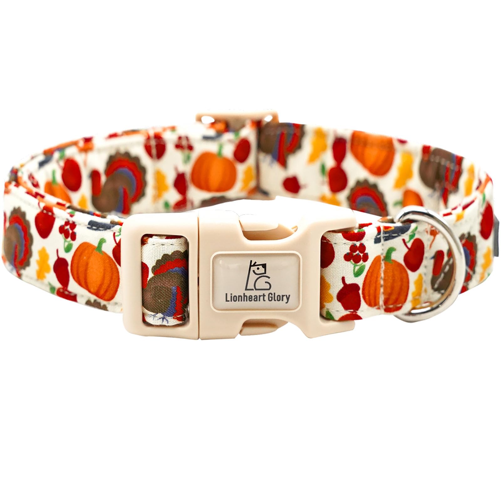 Lionheart Glory turkey dog collar unique design for festive flair and comfort
