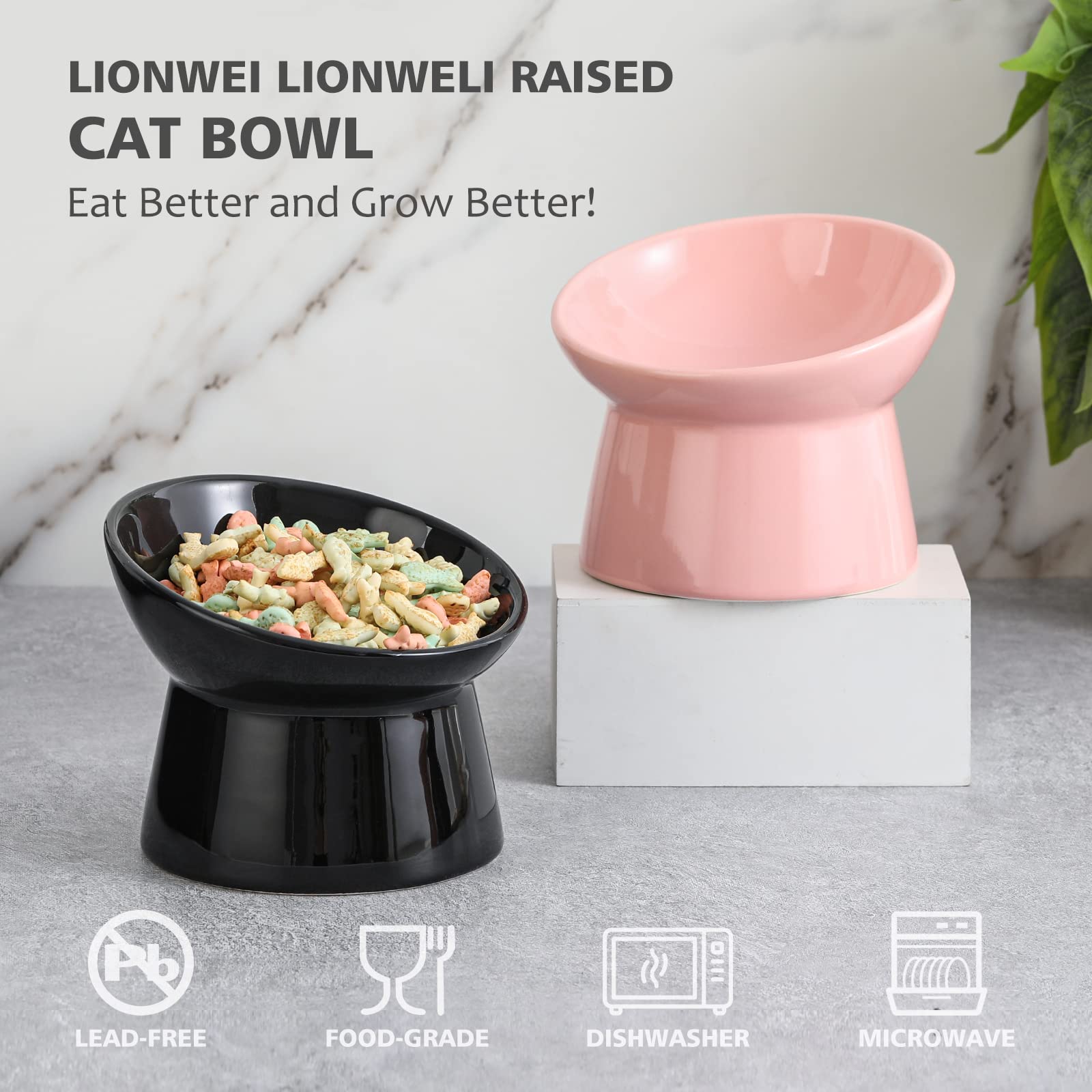 LIONWEI microwave-dishwasher-safe base provides easy maintenance.
