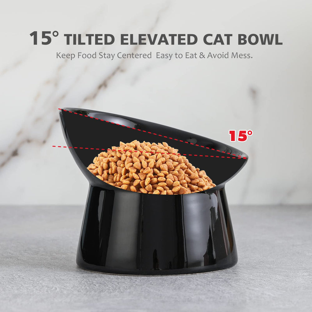 LIONWEI wide shallow opening dry-wet food aids portion control.