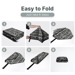 LIOOPET waterproof-liner-lid for quick cleanup during adventures.