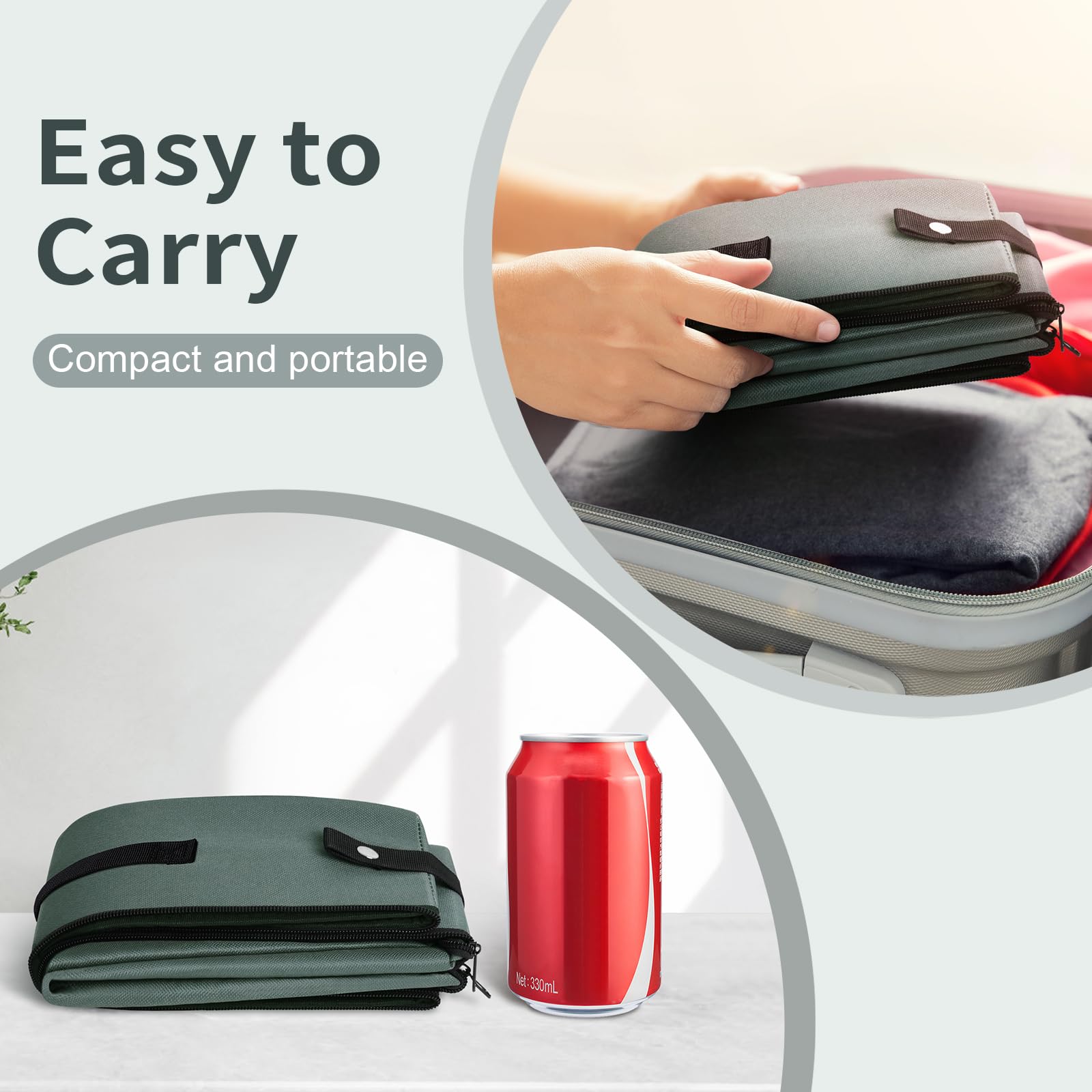 LIOOPET unfolded litter box provides 16 by 12 by 4.3 inches of space.