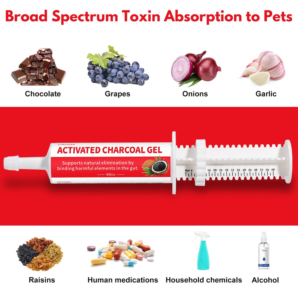 Liovsiso dog first aid emergency kit ready for poisoning incidents