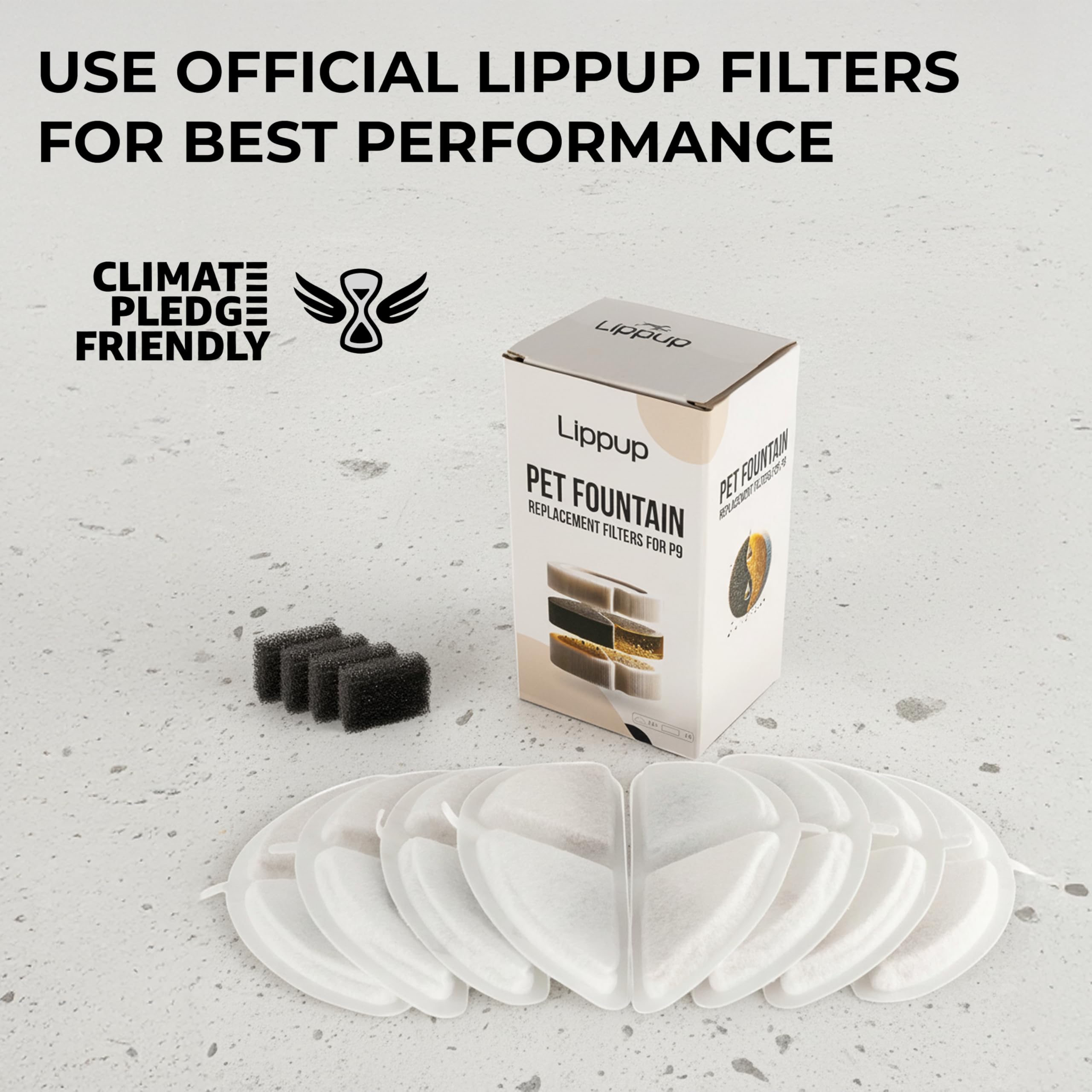 LIPPUP activated carbon stage demonstrates odor and impurity removal for cleaner water.