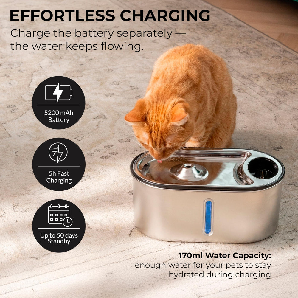 LIPPUP silent pump image demonstrates ultra-quiet operation for a peaceful home.