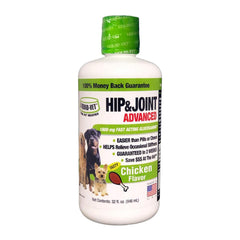 Liquid-Vet K9 Hip & Joint Advanced bottle for easy daily joint support.