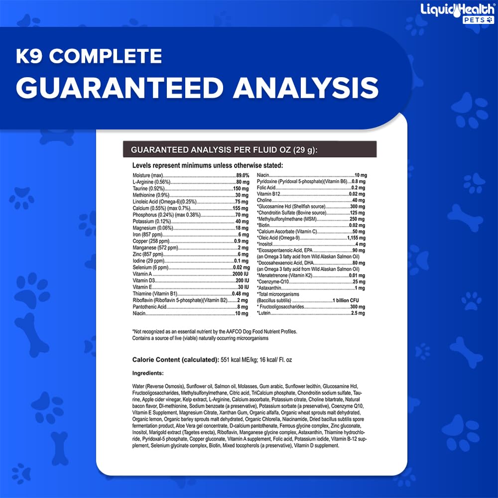 LIQUIDHEALTH K9 Complete two-pack box supports ongoing canine supplementation.