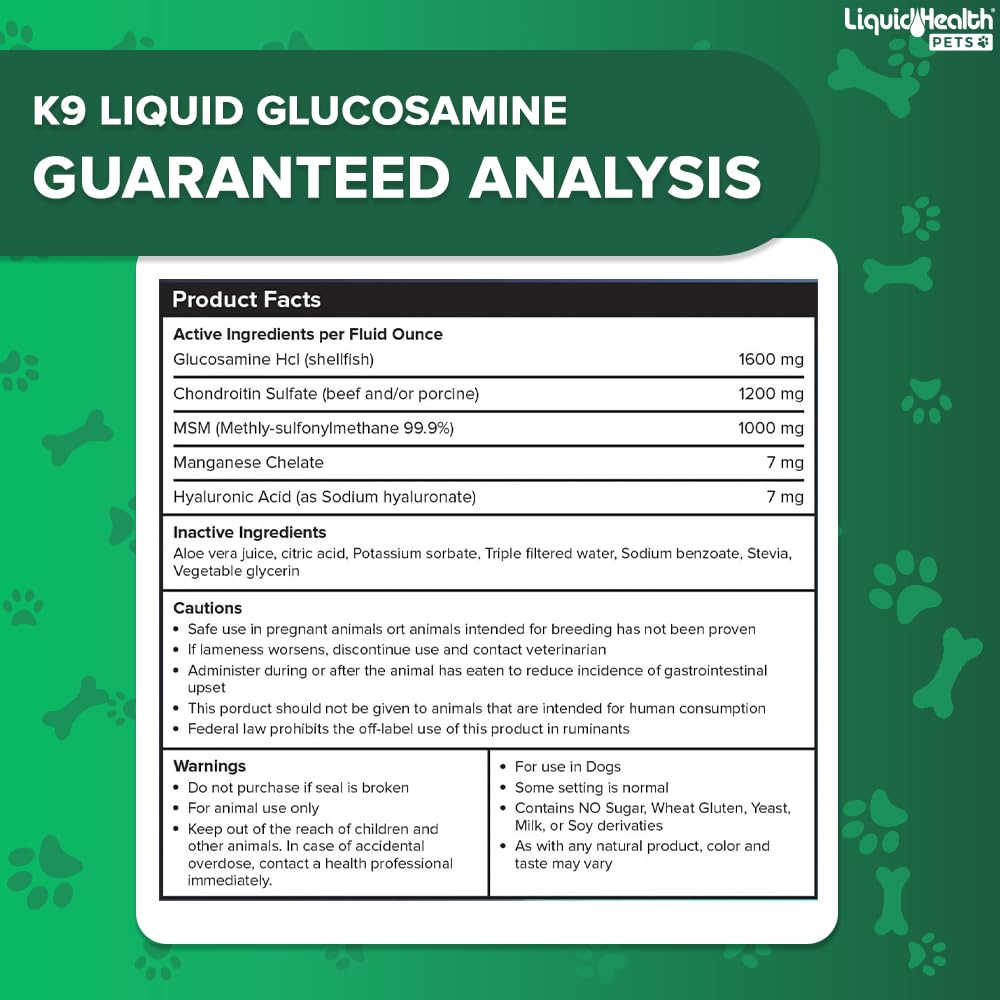 LIQUIDHEALTH K9 dosing spoon emphasizes easy feeding