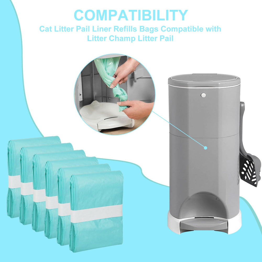 Lisyee odor-seal-technology cat-liner highlights strong odor control in the home.