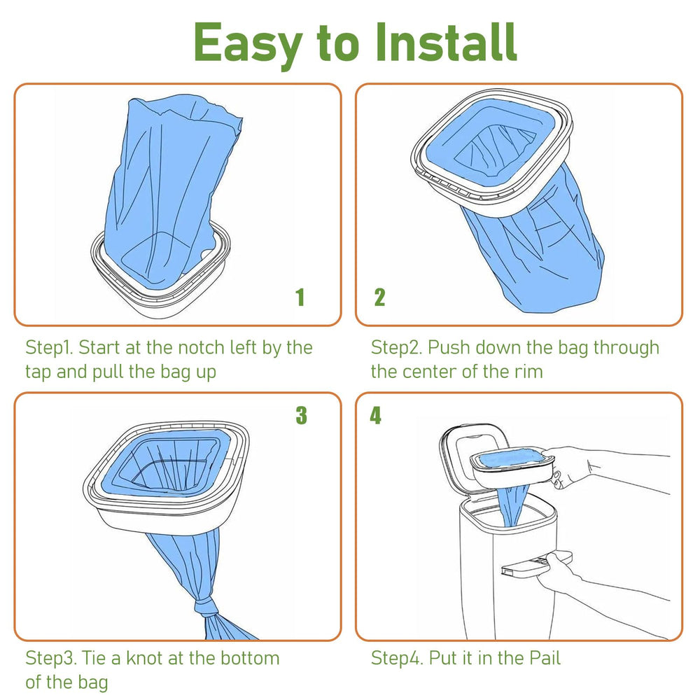 Lisyee unscented cat litter bags suitable for sensitive spaces.