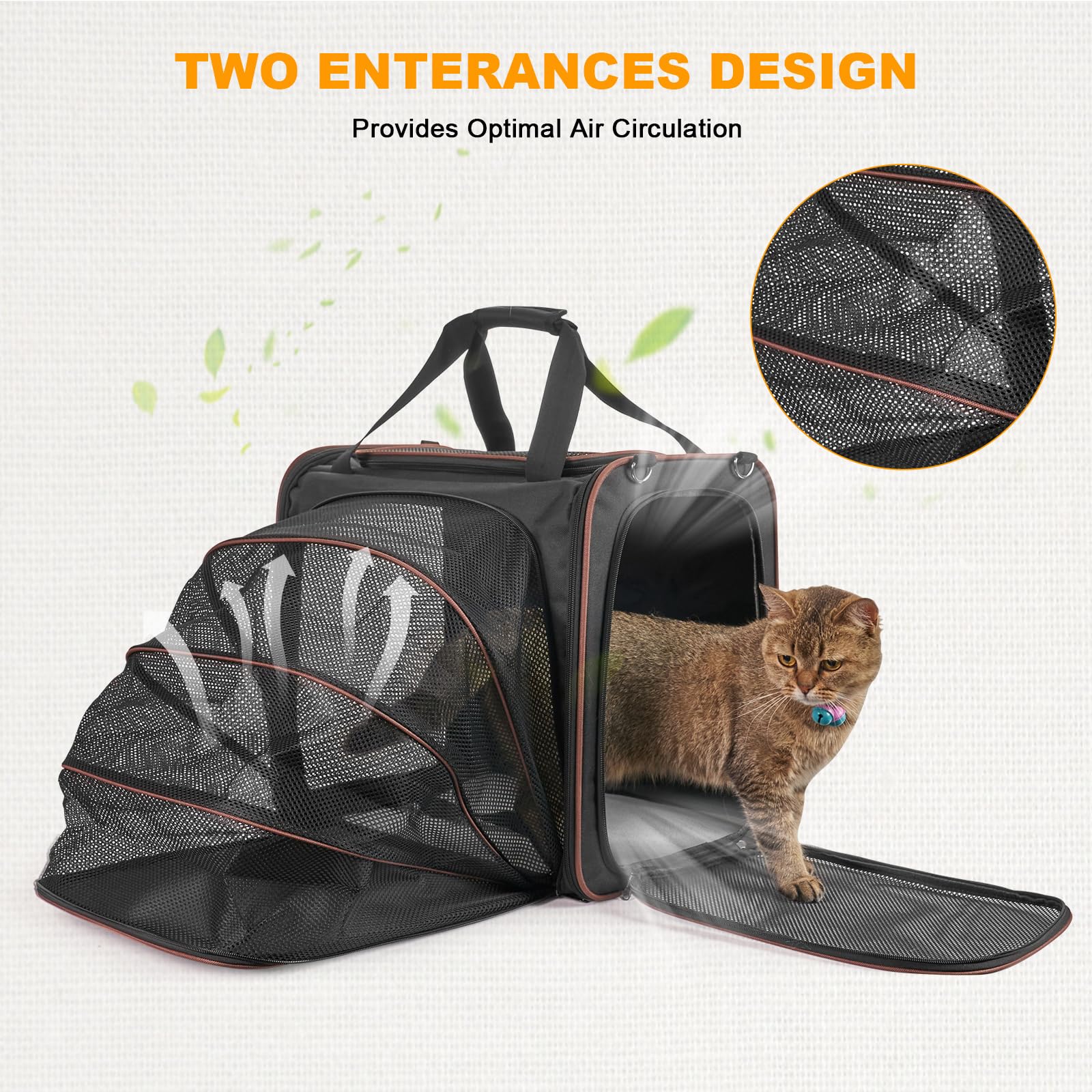 LitaiL panoramic window provides view while staying secure.