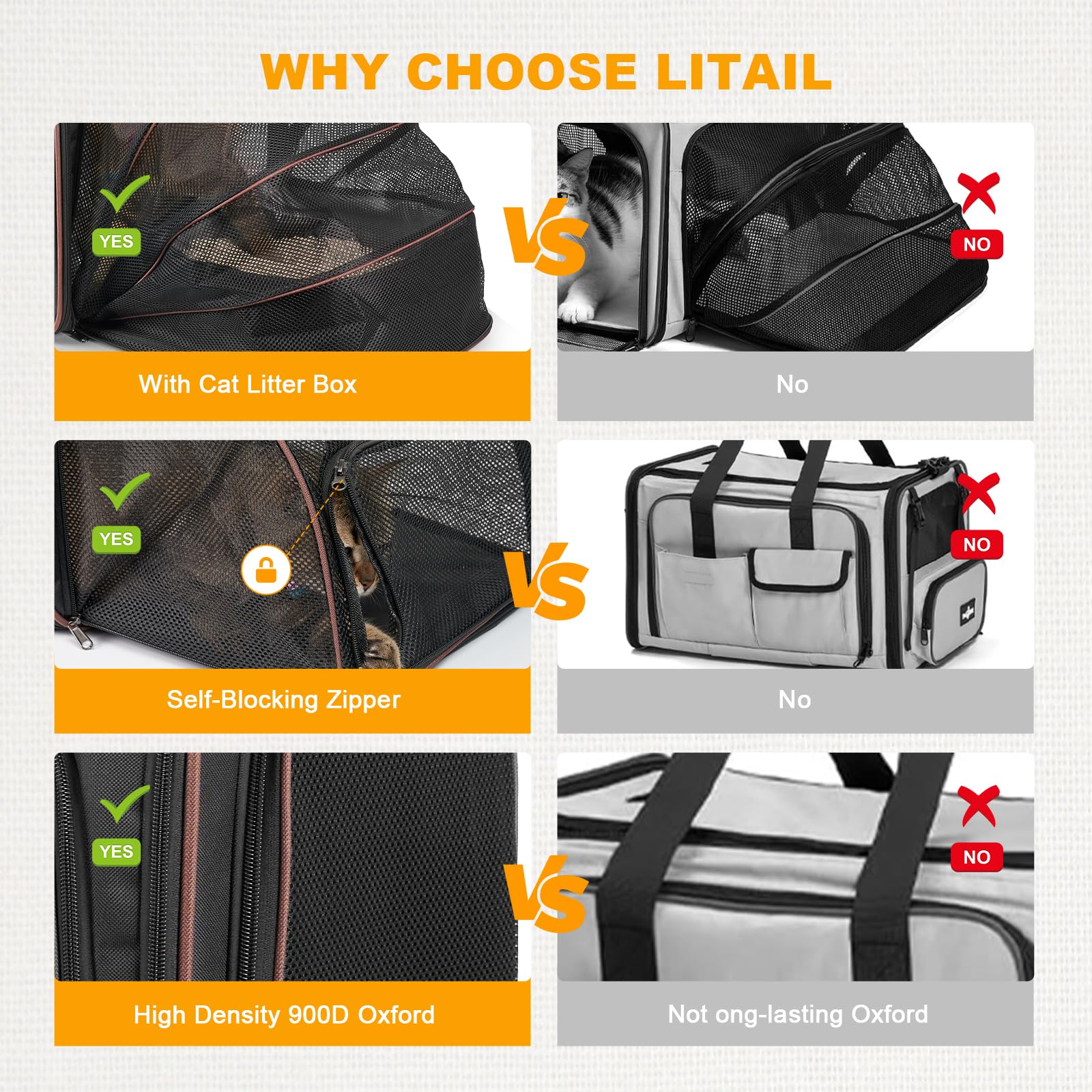 LitaiL road-trip-use design supports camping and hotel stays.