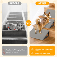 LitaiL dog ramps anti-slip dots provide reliable traction on slippery floors.