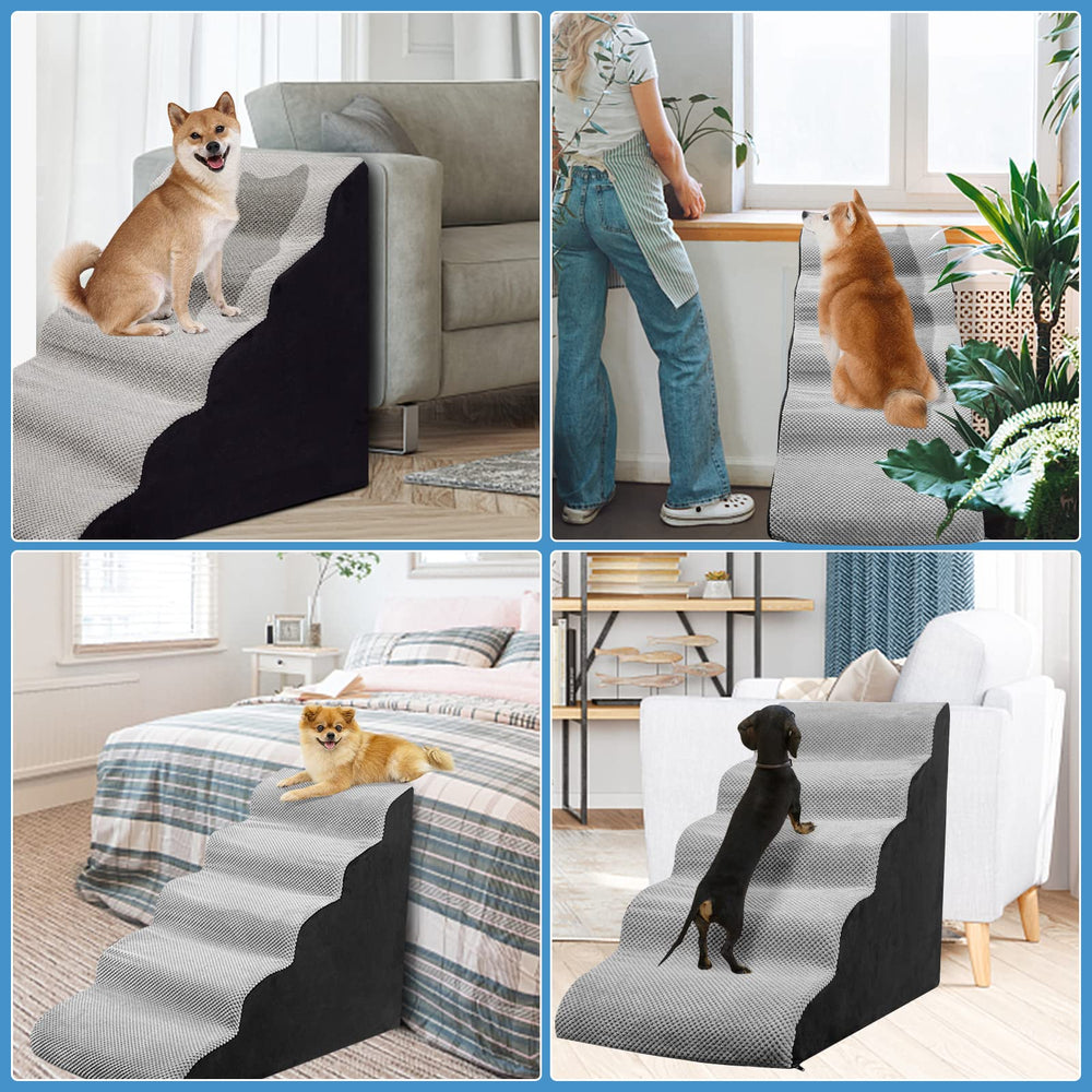LitaiL dog steps vacuum-packed-setup reminds to expand before use