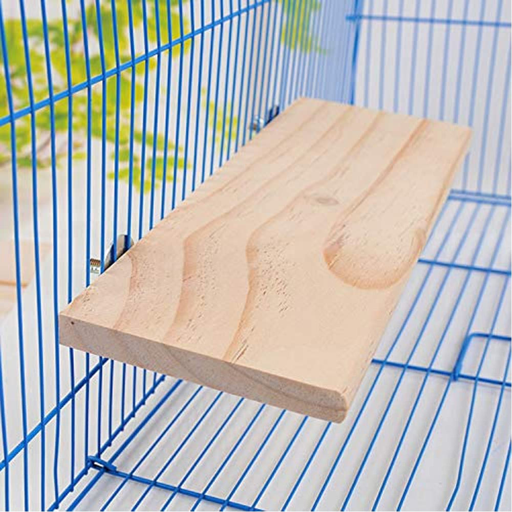 Litewoo parrot-perch platform large stand showing sturdy resting perch for birds