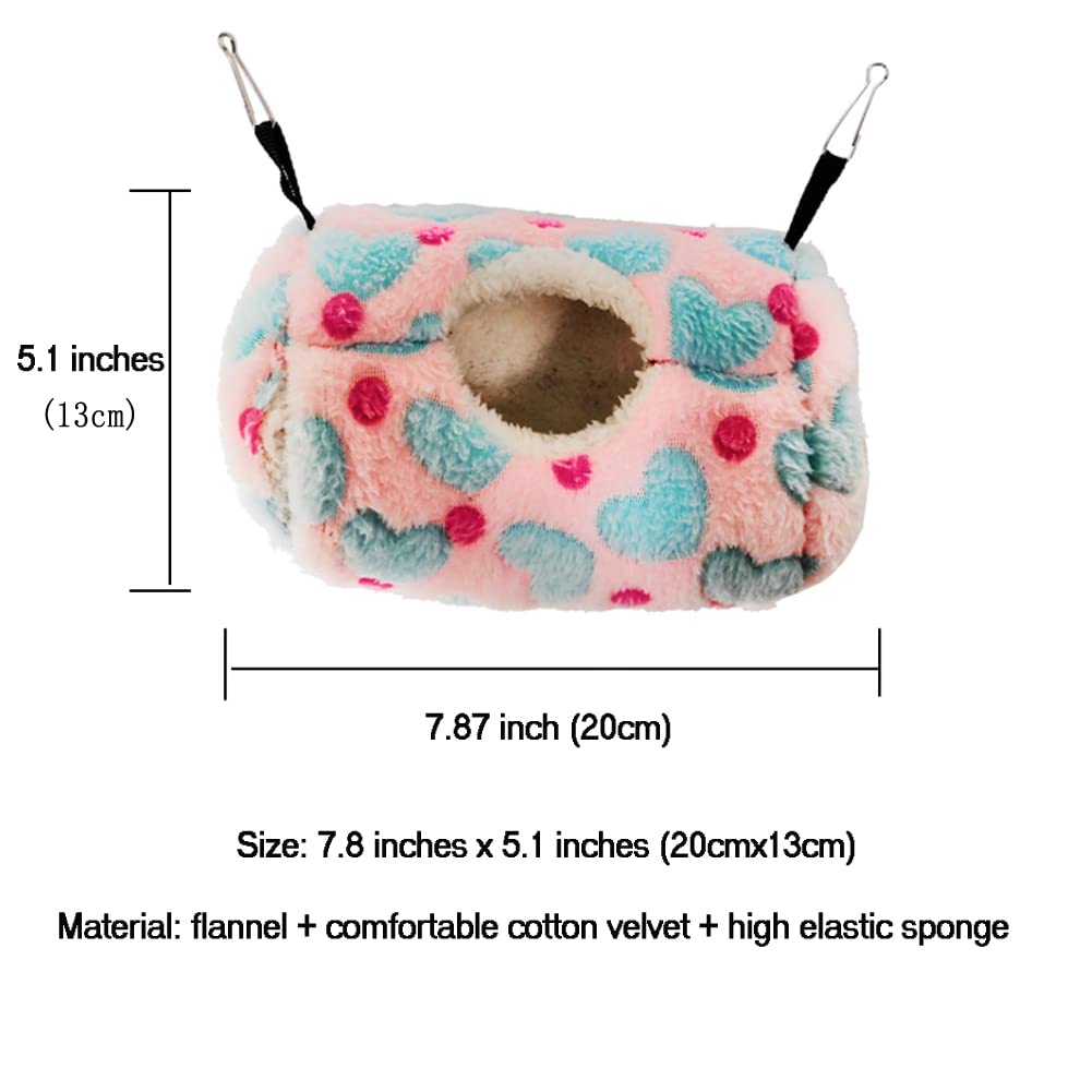 Litewoo small animal hammock hanging clip demonstrates secure attachment in cages.