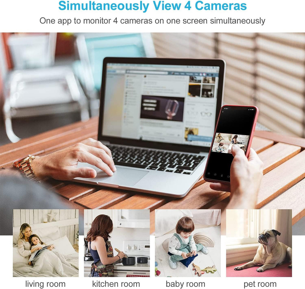 Litokam 2K security camera supports multiple users on one app