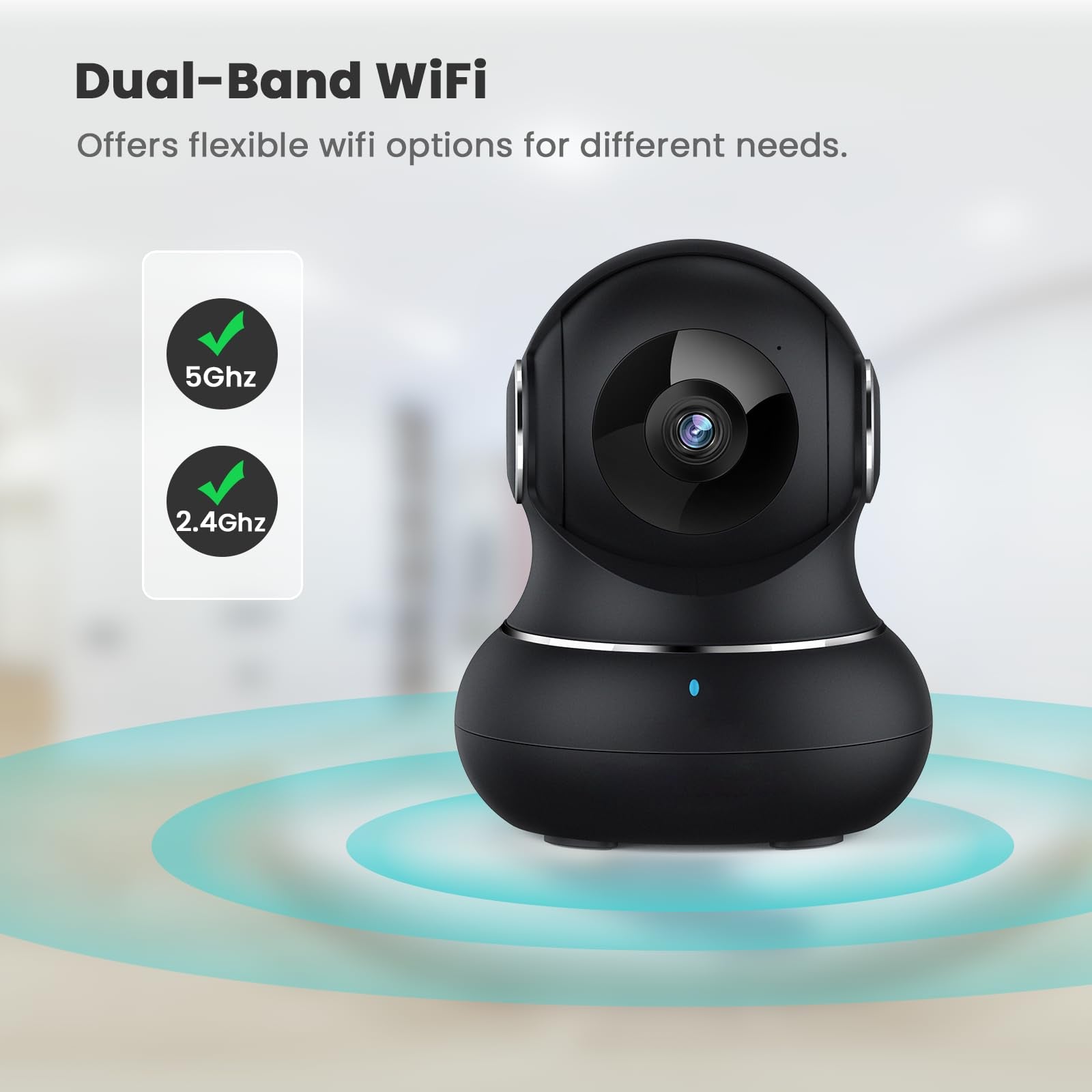 Litokam 2-way audio for quick speaking with family or pets