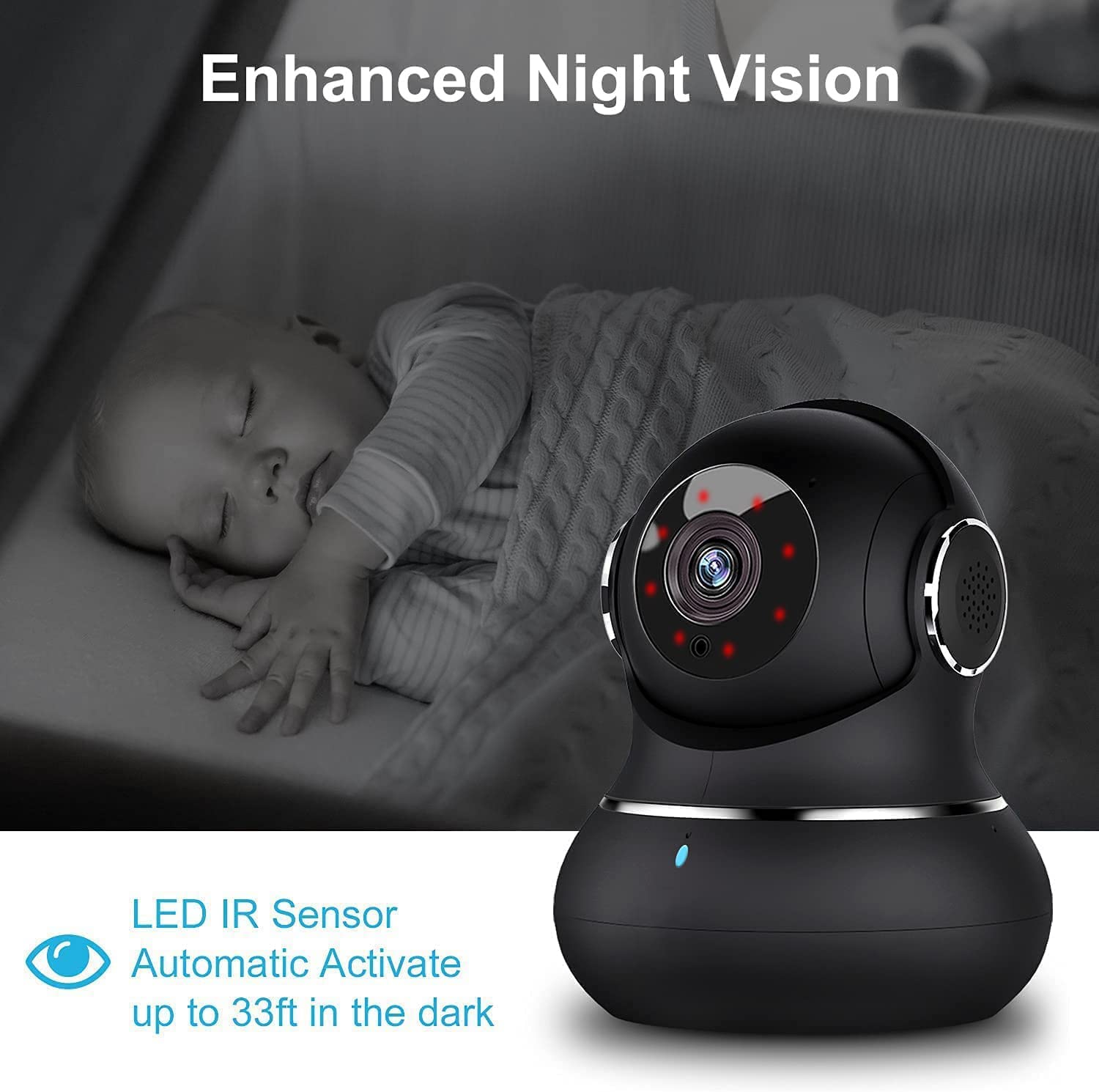 Litokam pet camera night vision for clear low-light monitoring.