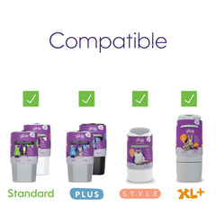 Litter Genie easy-refill installation for quick, mess-free replacement.