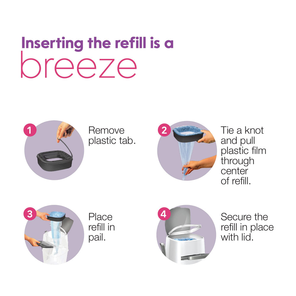 Litter Genie helps maintain a fresh home between changes.