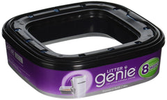 Litter Genie refill-6-pack ready for the disposal system with up to 14 ft of bag material
