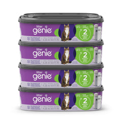 Litter Genie refill bags seven-layer odor barrier close-up for freshness