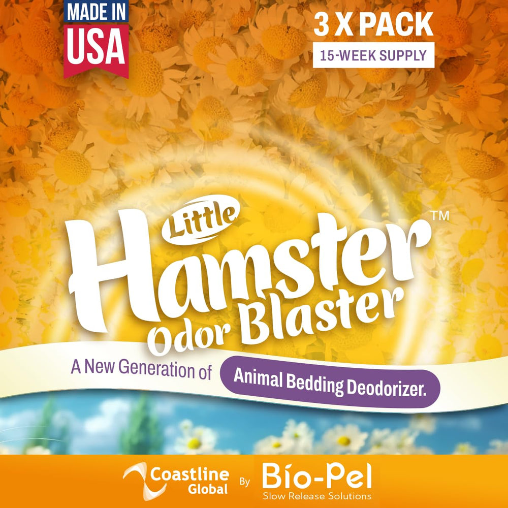 LITTLE SAVER Hamster Odor Blaster is natural and non-toxic for safe pet use.