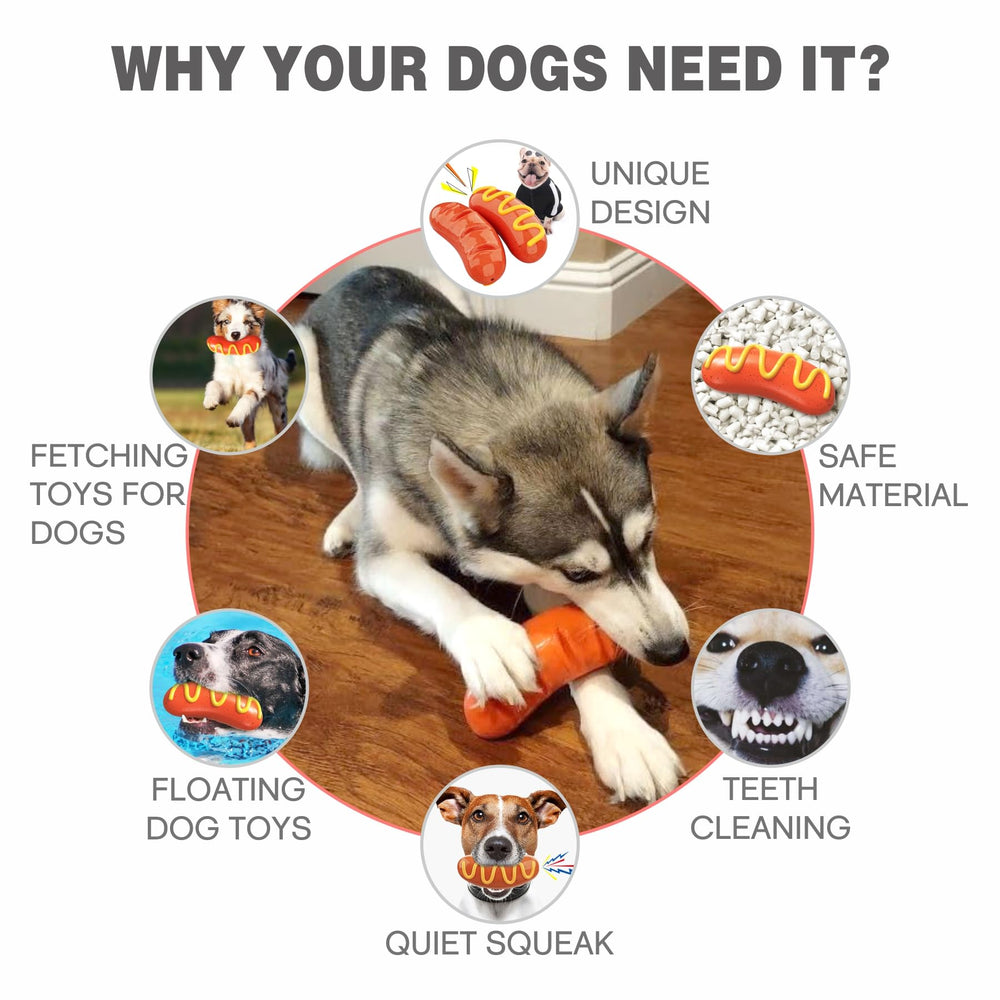 LiuMelinda quiet squeak dog toy image—gentle sound encourages play and reduces boredom.