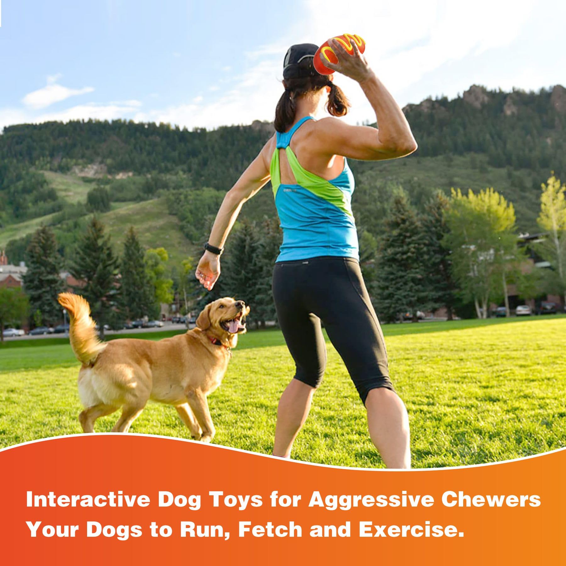 LiuMelinda teeth-cleaning design dog toy image—textured lines support chewing comfort.