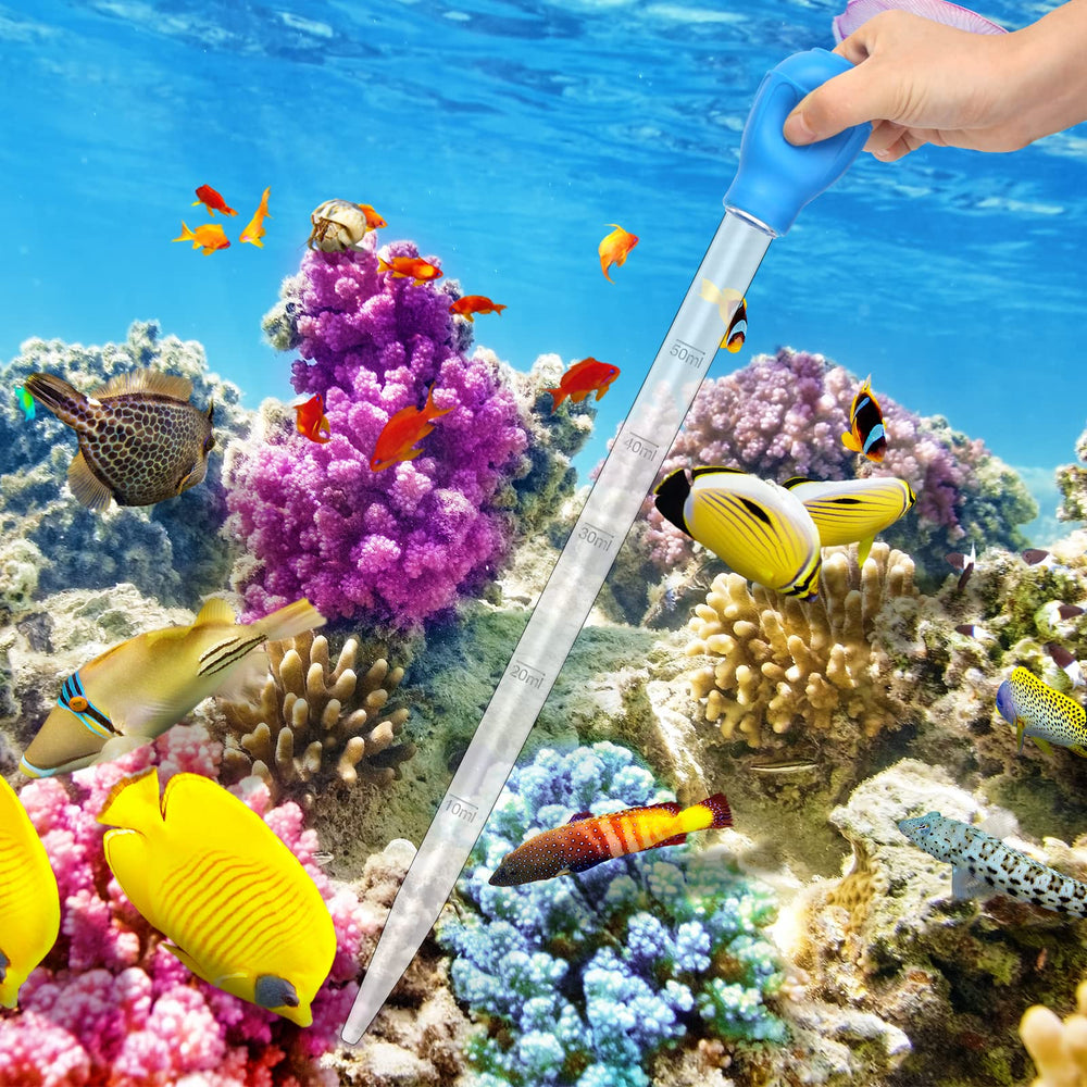 Liveek aquarium cleaning tool set for quick maintenance.